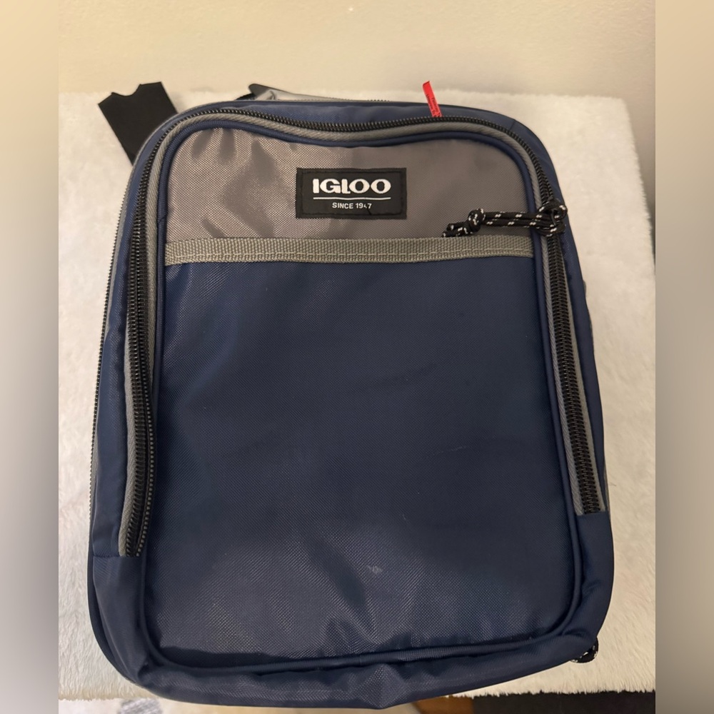 Igloo Navy and Gray Insulated Lunch Box